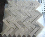 Grey Marble Mosaic Tile Modern Design Pattern / Różne kolory Opcjonalne