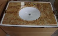 Naturalne brązowe marmurowe blaty toaletowe 165 MPA Wytrzymałość na ściskanie