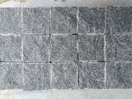 Granitowe kostki brukowe ciemnoszare, kostka granitowa o gęstości 2,8g / cm3