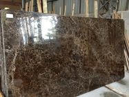 Dark Brown Natural Stone Slabs 2,71g / Cm3 Gęstość masowa 95 Up Polished Degree