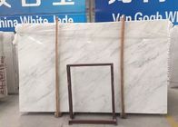 Beveled Edge Marble White Floor Tiles, 15 - 30mm Grubość polerowanego marmuru