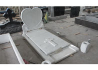 White Pearl Monument Grave Markers, Marble Sketch Proste nagrobki na groby