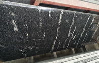 Różna kontrola koloru Płyty z naturalnego kamienia Czarny granit z białym materiałem żyłkowym
