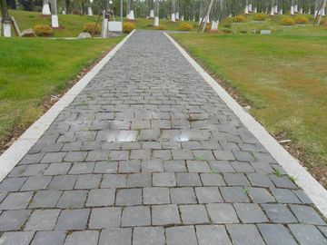 Kamienie brukowe bazaltowe o wysokiej twardości 3,0 g / cm3 Gęstość nasypowa