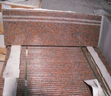 Red Straight Granit Step Treads do Indoor Outdoor Step Finish Opcjonalnie