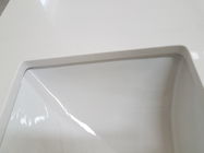 Polerowane blaty łazienkowe z białego kwarcu, inżynierskie blaty łazienkowe