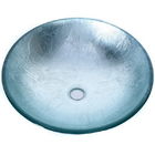 Sztuczny szklany typ umywalki / szklany okrągły model opakowania kartonowego