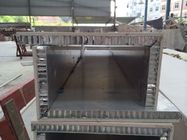 Szerokość 400 mm Kamienny aluminiowy panel kompozytowy o strukturze plastra miodu