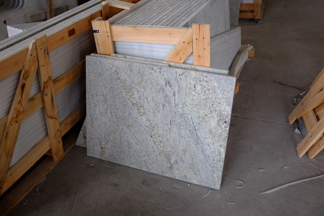 Kashmire Bathroom Vanity Countertops For Restaurant Pure White Color