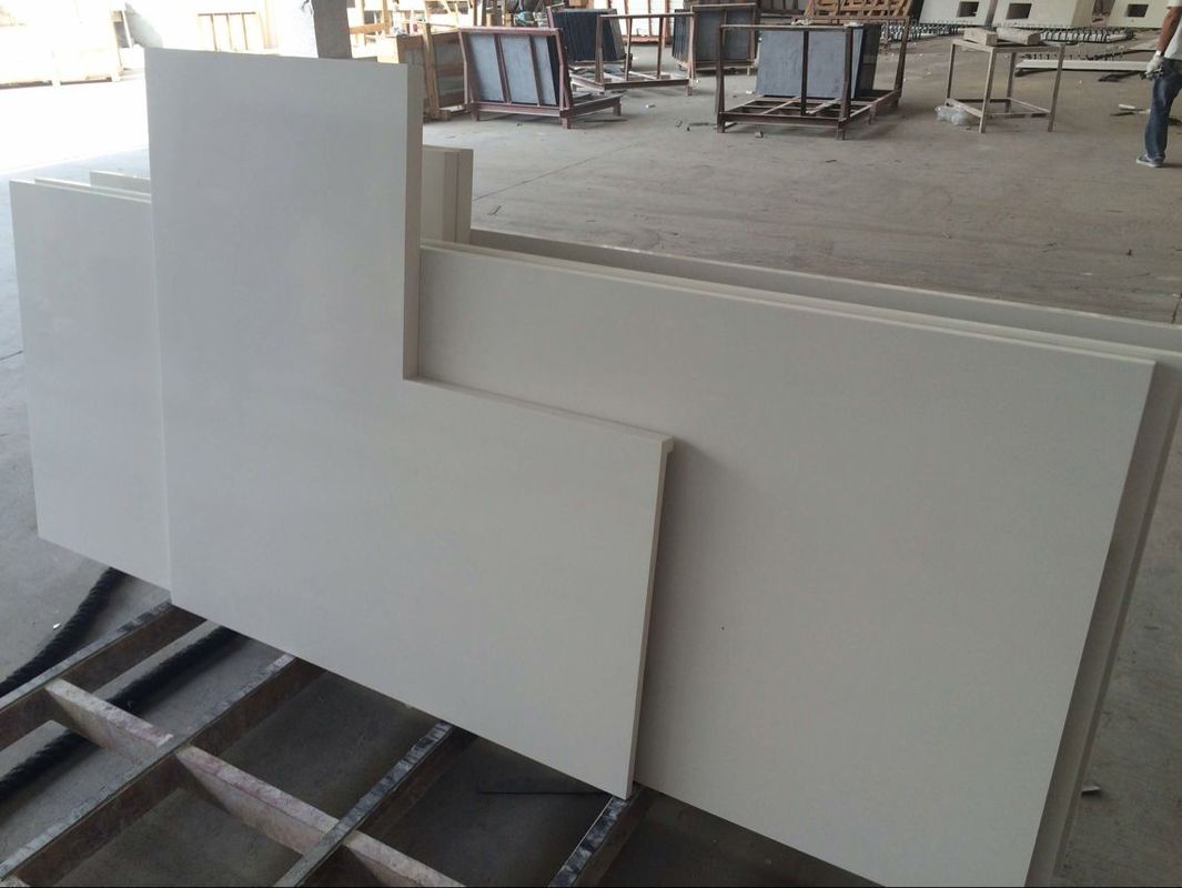 Natural Straight / Corner Tops Niestandardowe blaty z marmuru, Hard Marble Stone Top