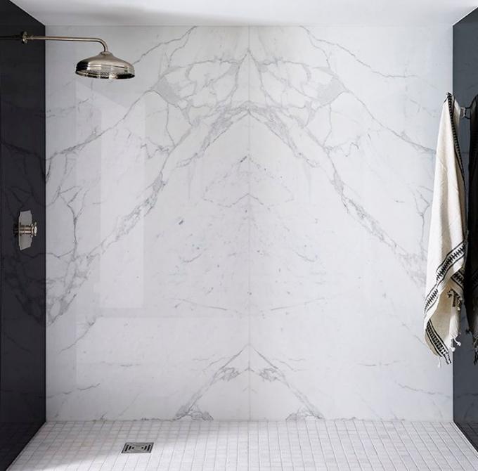 Najlepsza cena projektu domu z kamienia naturalnego białego marmuru z Carrara